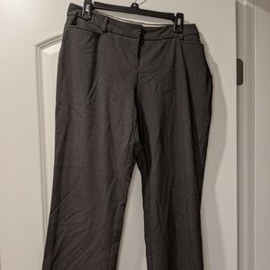 Grey dress pants, perfect for petites!